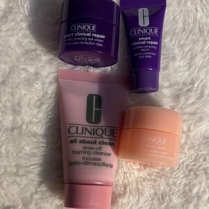 Clinique Skincare Collection - Purple, Pink, and Peach